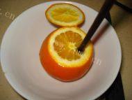 盐蒸橙子的做法图解三