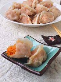 「自创」胡萝卜水饺