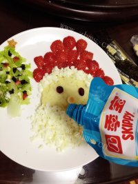 圣诞老人早餐做法图解8)