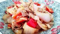 家常菜洋葱炒肉片