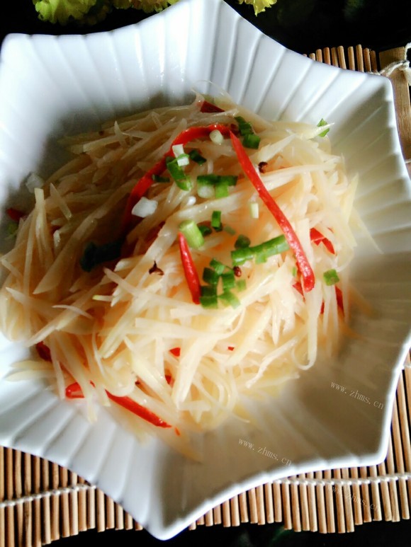 香喷喷的炒土豆丝