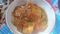 诱人的西红柿烧豆腐