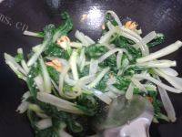 家常菜虾皮小白菜做法图解11)