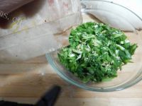 味美的韭香手抓饼做法图解4)