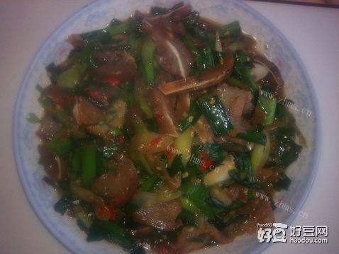 炒猪头肉