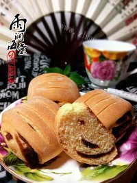 自制豆沙面包卷