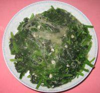 菠菜炒粉丝