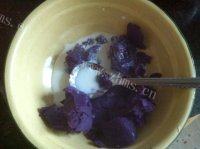 紫薯蛋卷的做法图解十