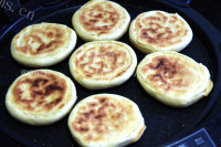 美味奶香玉米发面饼做法图解9)