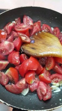 色香味俱全的番茄炒蛋做法图解4)