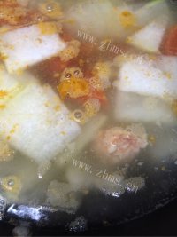 冬瓜丸子汤做法图解8)