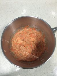美味的鲜虾肉饼做法图解6)