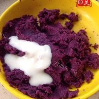 美味的焗紫薯泥的做法图解七