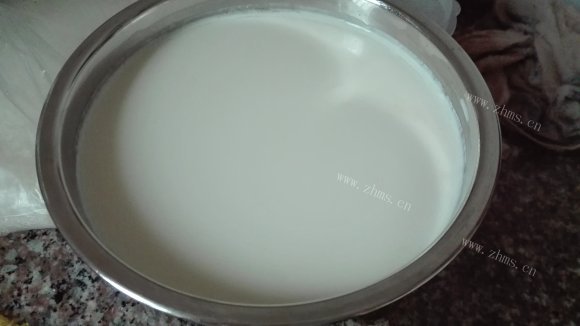 咸甜适中的自制酸奶
