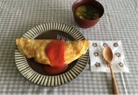 香飘十里的蛋包饭做法图解8)