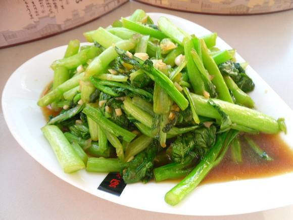 美味的蒜蓉菜心