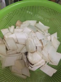 美味的杏鲍菇辣炒肉片做法图解2)