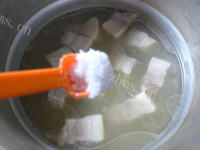 好喝的青黄豆五花肉汤做法图解11)