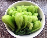 美味的香菇扒菜胆做法图解8)