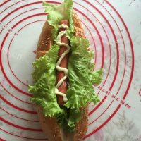 美味的热狗面包做法图解21)