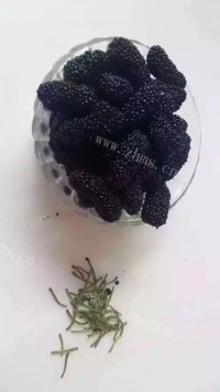 自制桑葚酱做法图解1)