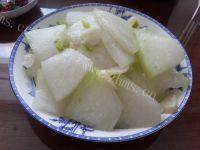 家庭版炒冬瓜