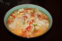 西红柿面片汤自制