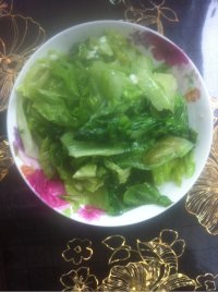 家常菜炒生菜