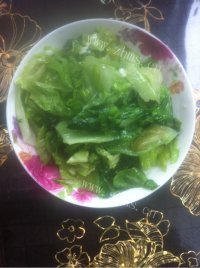 家常菜炒生菜