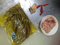 家常菜肉沫酸豆角做法图解1)