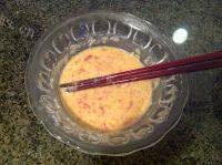 美味的枸杞鸡蛋饼做法图解5)