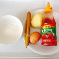 美味火腿烘蛋松饼做法图解1)