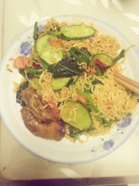 简单的炒方便面