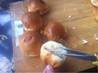 麻辣鲜香的汉堡做法图解6)