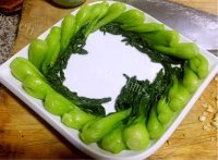 美味的香菇扒菜胆做法图解14)