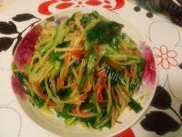 家常菜韭菜土豆丝