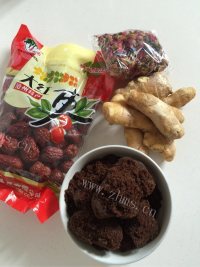 养生红糖玫瑰姜枣膏做法图解1)