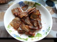 美味的香煎马步鱼