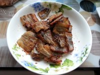 美味的香煎马步鱼