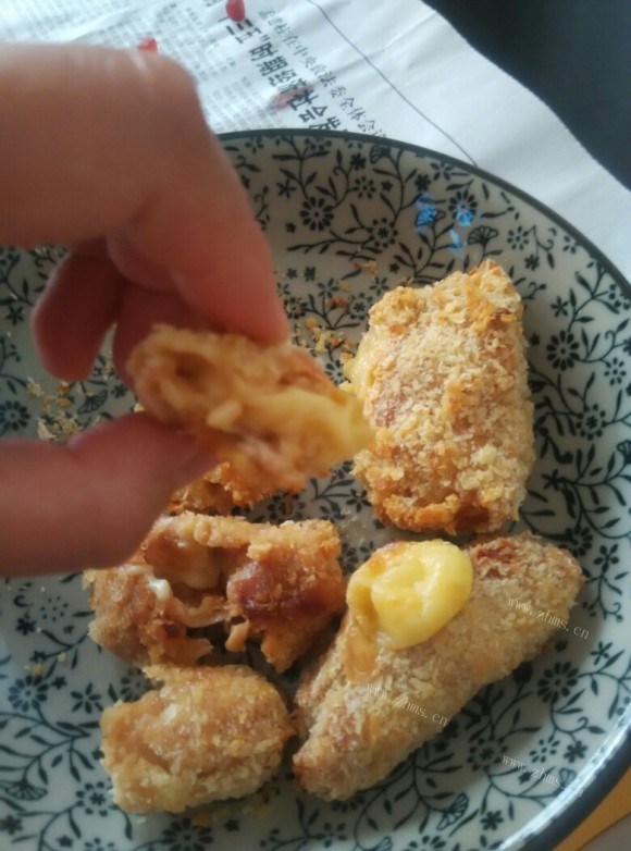 芝士鸡肉卷