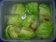 美味的酸包菜做法图解2)