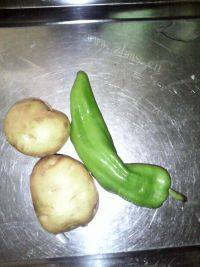 健康美食-青椒土豆丝做法图解1)