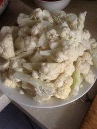 香糯的花菜炒肉片做法图解1)