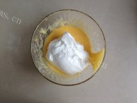 爱上橙味糯米戚风蛋糕做法图解9)