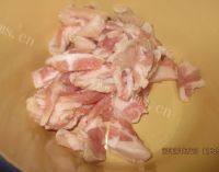 易做的杏鲍菇炒肉片做法图解1)