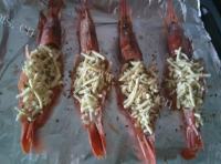 鲜嫩醇香芝士焗阿根廷红虾的做法图解四