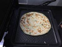 自己做的葱香手抓饼