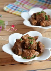 家常菜炖牛肉做法图解9)