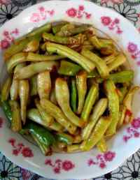 家常菜蒜蓉豆角