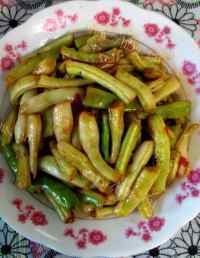 家常菜蒜蓉豆角